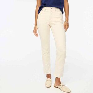 J. Crew Classic Vintage Jeans in Ecru NWT Size 33